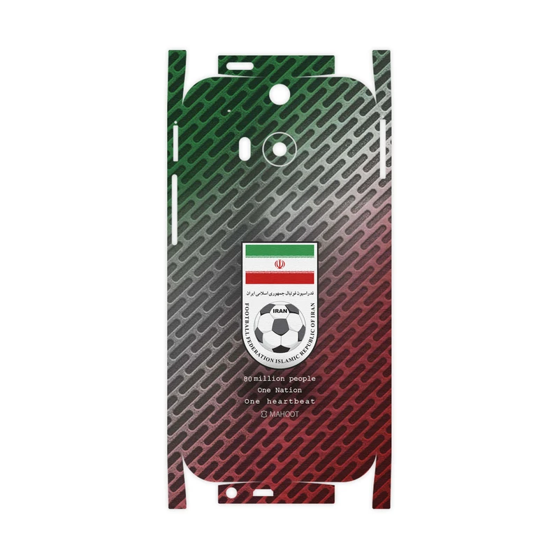 برچسب پوششی ماهوت مدل Iran-National-Football-Team-FullSkin مناسب برای گوشی موبایل اچ تی سی One M8