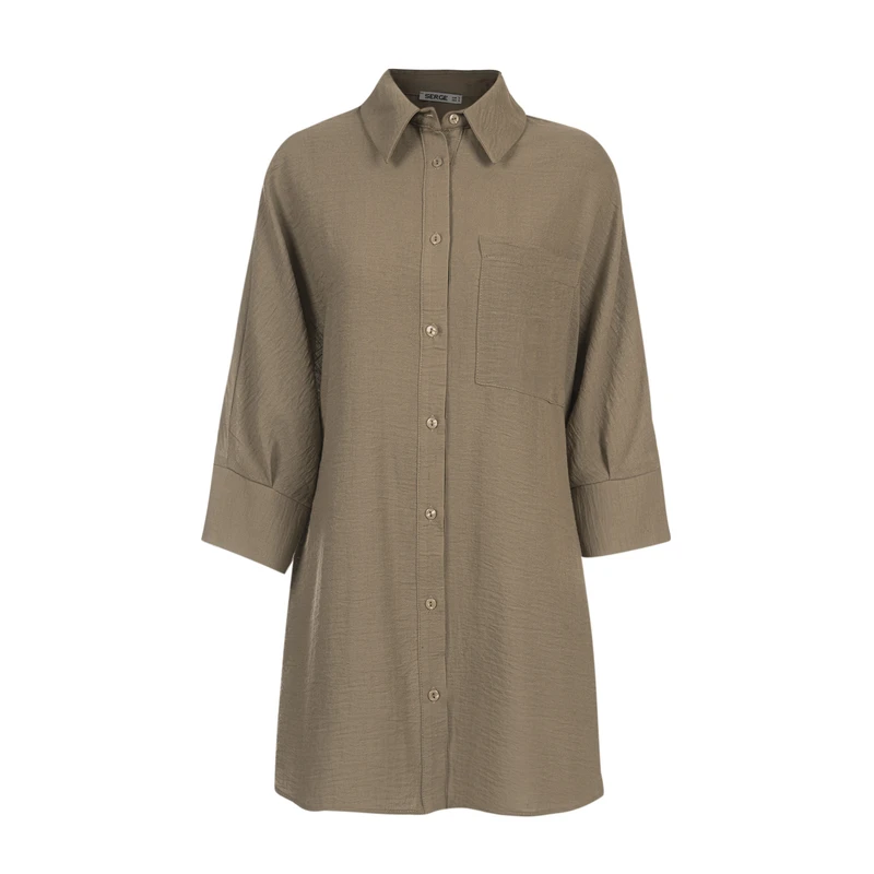 تونیک آستین سه ربع زنانه سرژه مدل 232169