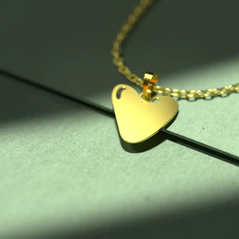 گردنبند طلا 18 عیار زنانه مدوپد مدل اسلمیی کد CA10802