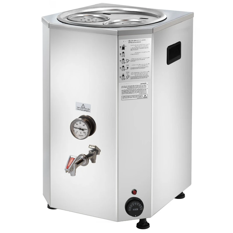 سماور برقی دو جداره 2000 وات مدل 30BD ظرفیت 30 لیتر