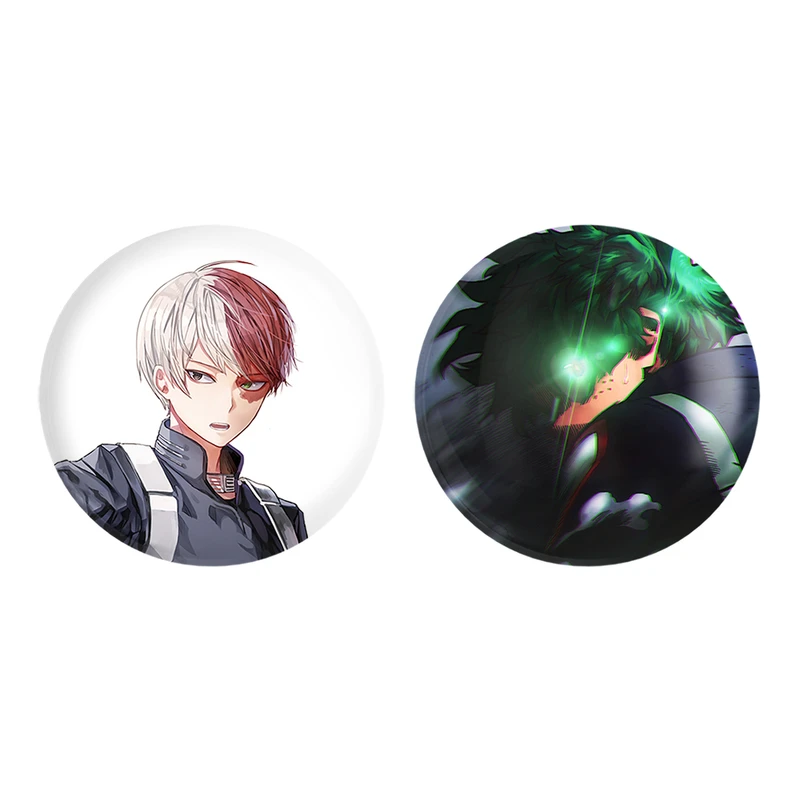 مگنت خندالو طرح دکو و شوتو تودروکی انیمه آکادمی قهرمان من کد 1156911567مجموعه 2 عددی