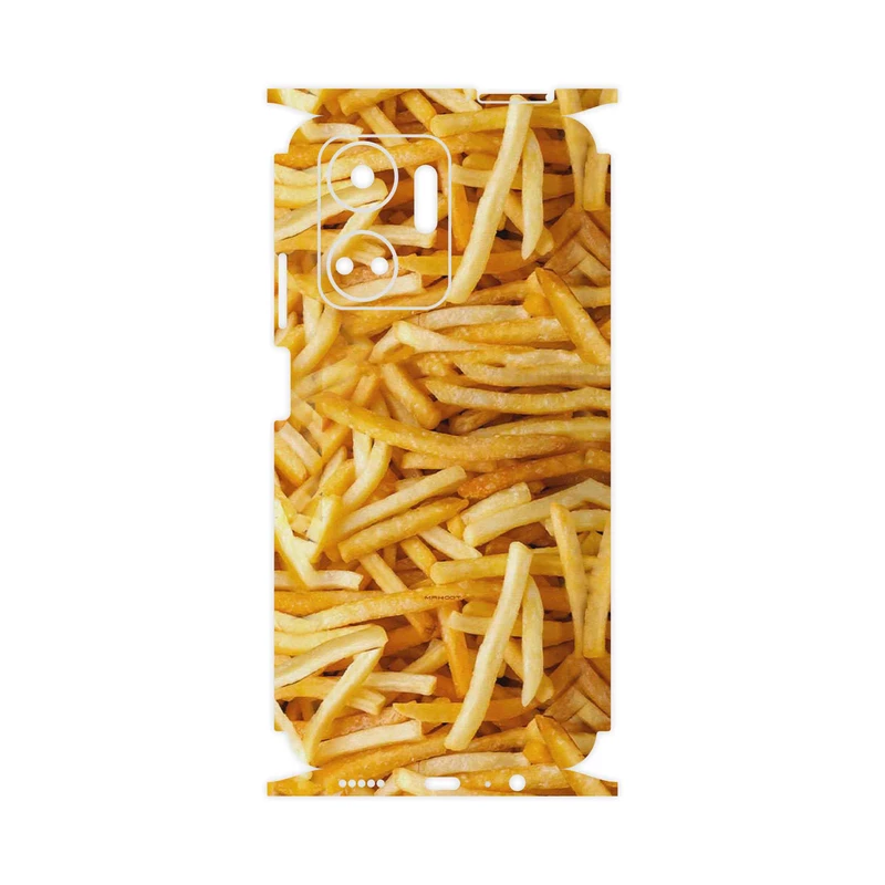 برچسب پوششی ماهوت مدل French fries-FullSkin مناسب برای گوشی موبایل آنر X7a