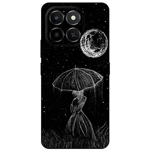 Megafone Girl and Moon 1369 Cover For Honor X6C