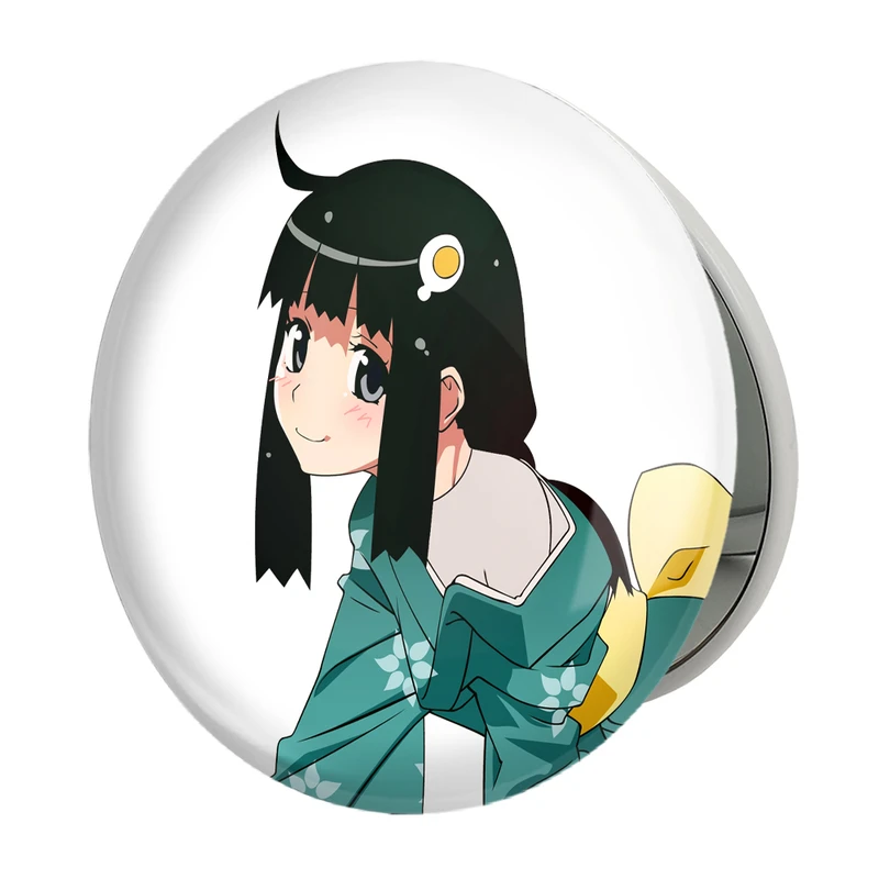 آینه جیبی خندالو طرح نادکو سنگوکو انیمه مونوگاتاری مدل تاشو کد 16234 