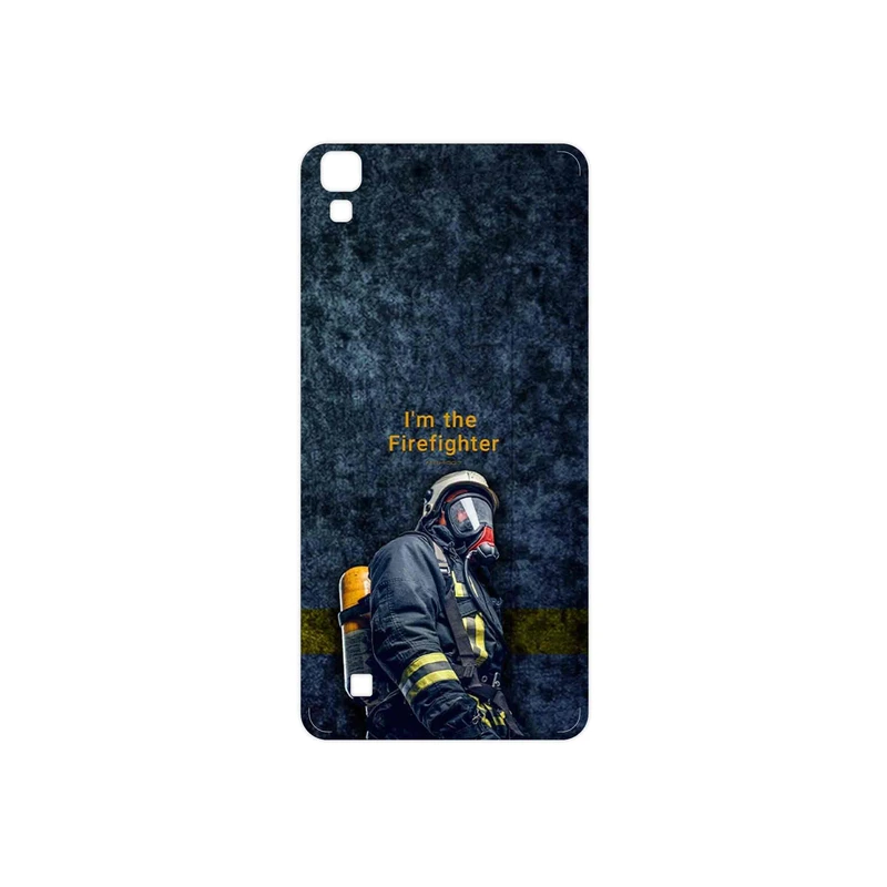 برچسب پوششی ماهوت مدل Firefighter مناسب برای گوشی موبایل ال جی X Power