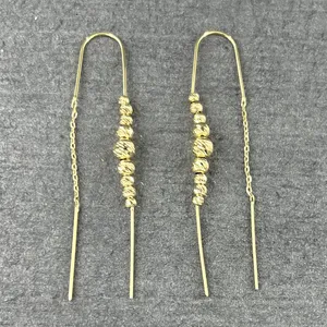 گوشواره طلا 18 عیار زنانه دوست خوب مدل dk549 