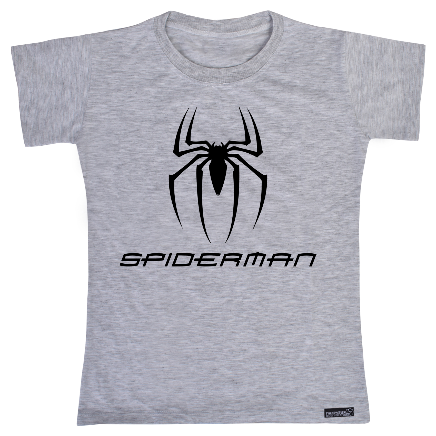 تی شرت آستین کوتاه دخترانه 27 مدل Spider Man کد MH370
