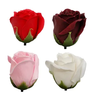 گل مصنوعی مدل رز معطر مجموعه 4 عددی