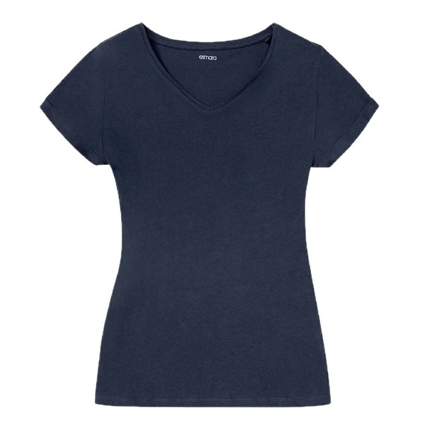 تی شرت آستین کوتاه زنانه اسمارا مدل پنبه ای کد 12927162