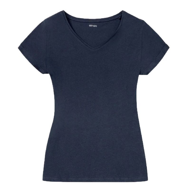 تی شرت آستین کوتاه زنانه اسمارا مدل پنبه ای کد 12927162 -  - 1