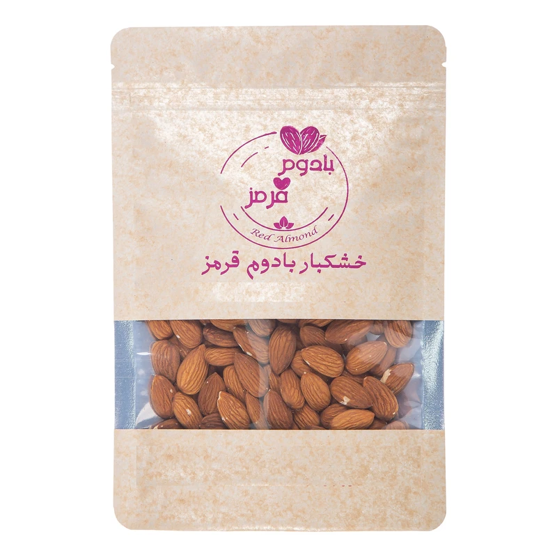 مغز بادام درختی ممتاز خام بادوم قرمز نمکدون - 1 کیلوگرم