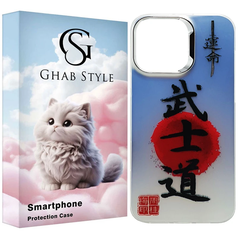 کاور قاب استایل مدل سامورایی مناسب برای گوشی موبایل اپل IPhone 15 Pro Max