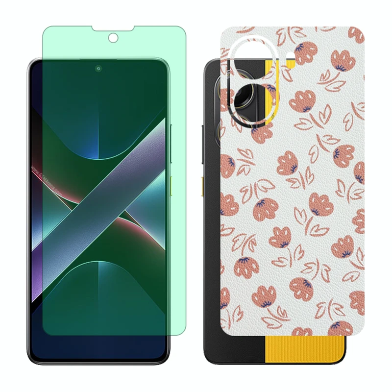 محافظ صفحه نمایش گرین لایت گلس مدل Together مناسب برای گوشی موبایل شیائومی Poco X7 Pro به همراه برچسب پوششی