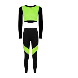 ست نیم تنه با لگینگ ورزشی زنانه مدل 1401-61