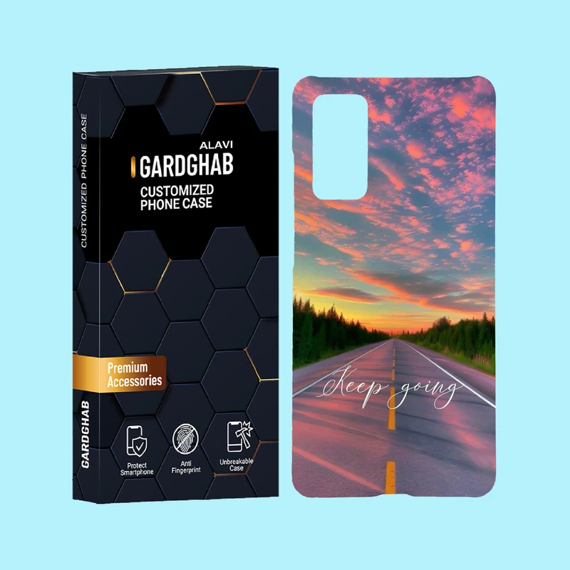 کاور گارد قاب علوی مدل متن مناسب برای گوشی موبایل سامسونگ Galaxy S20 FE