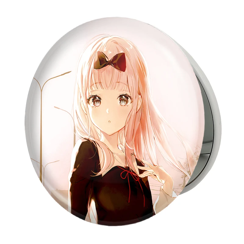 آینه جیبی خندالو طرح چیکا چان انیمه کاگویا ساما مدل تاشو کد 15997 