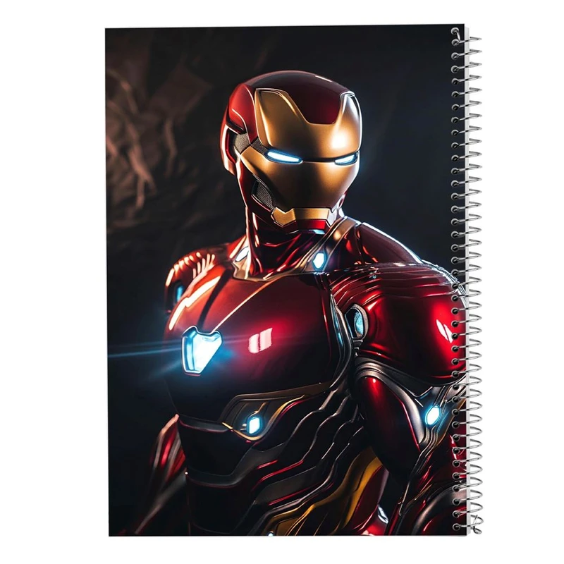 دفتر نقاشی 50 برگ مدوپد مدل مردآهنی (Iron man) کد DF15636