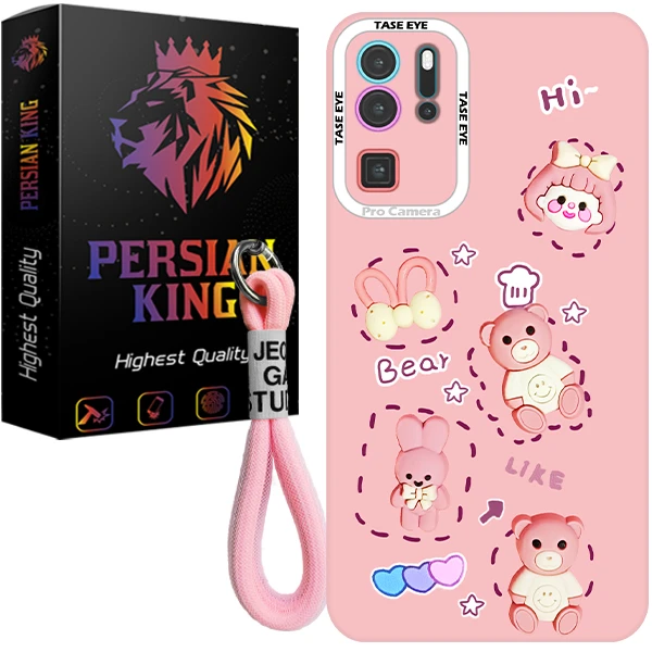 کاور پرشین کینگ مدل SOR22 مناسب برای گوشی موبایل هوآوی P30 Pro به همراه بند آویز