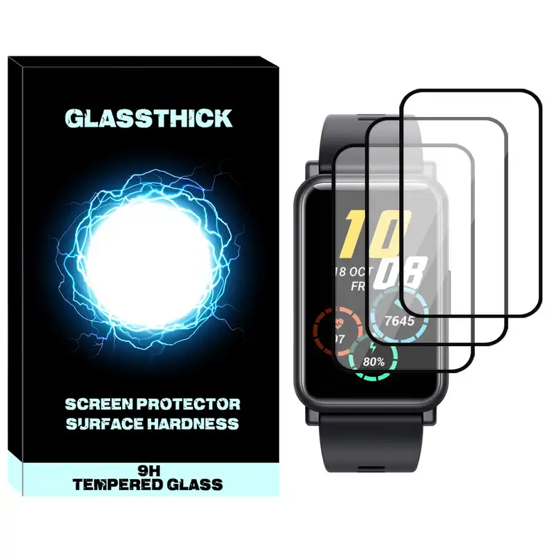 محافظ صفحه نمایش نانو گلستیگ مدل NGL مناسب برای ساعت هوشمند آنر Watch ES بسته سه عددی