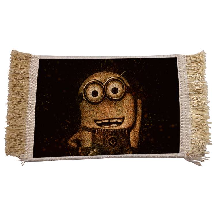 فرش ماشینی دیوارکوب مدل مینیون کد 19