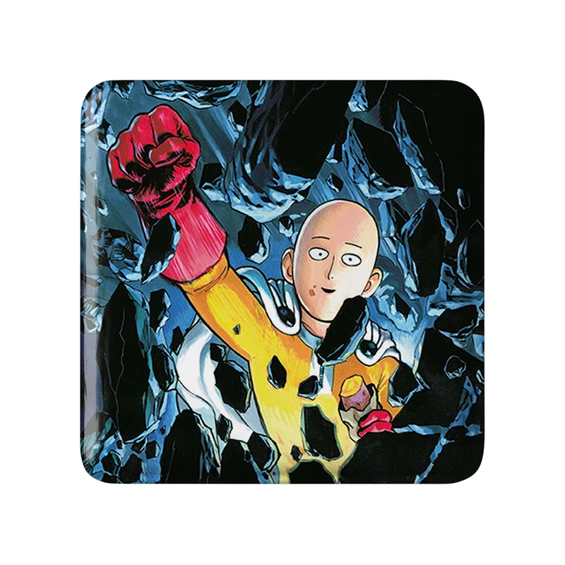  مگنت خندالو طرح سایتاما انیمه مرد تک مشتی One Punch Man کد 10528