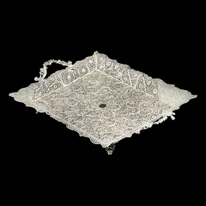 سینی ملیله کاری مدل لب تاجی کد 1103