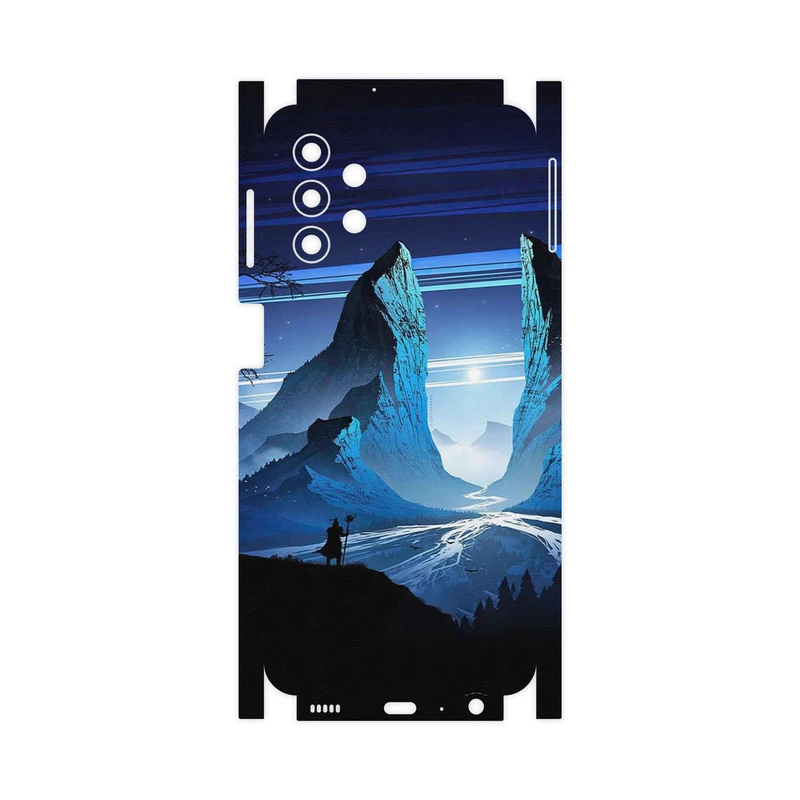 برچسب پوششی ماهوت مدل Blue Mountains Digital Art-FullSkin مناسب برای گوشی موبایل سامسونگ Galaxy A32 5G