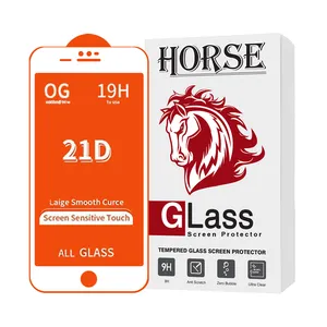Horse FULLHO Screen Protector For Apple iPhone 8 Plus / iPhone 7 Plus