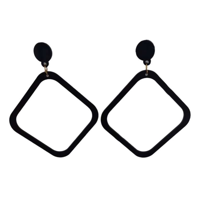 گوشواره زنانه مدل لوزی