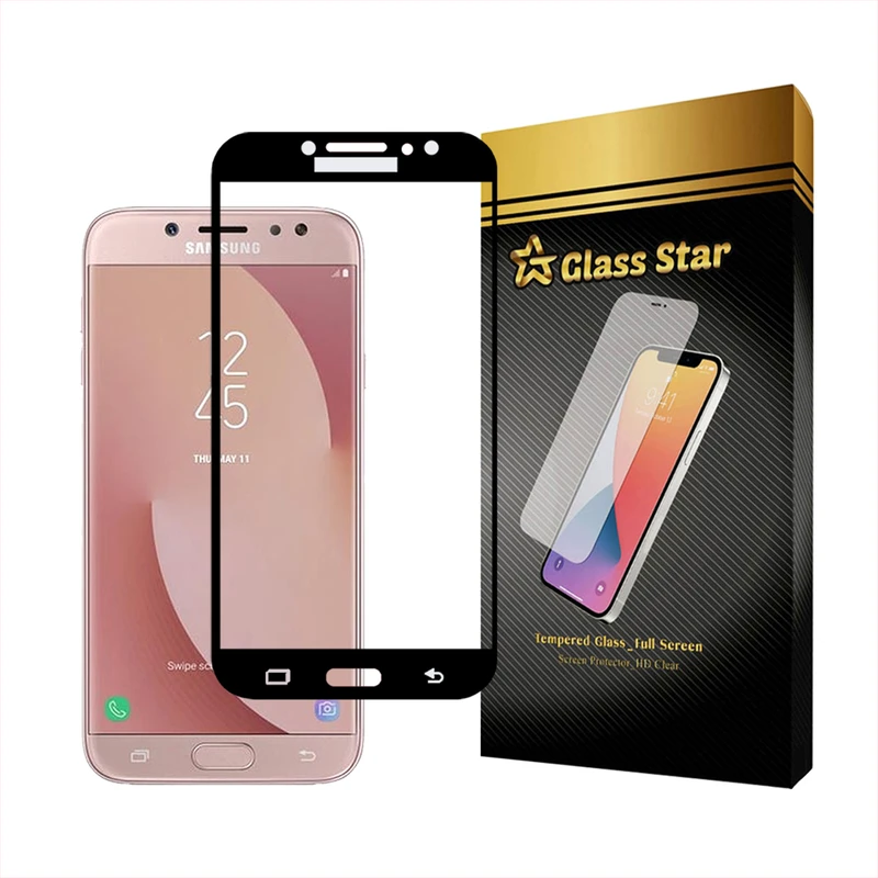 محافظ صفحه نمایش گلس استار مدل FULSLGS مناسب برای گوشی موبایل سامسونگ Galaxy J7 2017 / Galaxy J7 Pro / Galaxy J730