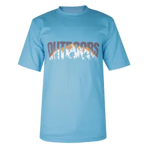 تی شرت ورزشی مردانه مدل outdoors