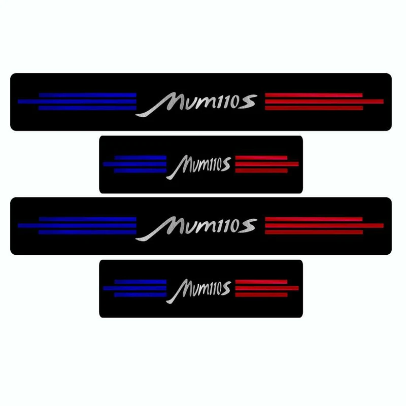 برچسب بدنه خودرو طرح پارکاب فرانسه مدل CHAP YA59 A169 مناسب برای mvm110s بسته 4 عددی 