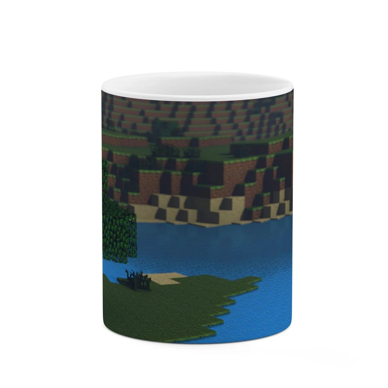 ماگ کاکتی طرح ماینکرافت minecraft مدل mgh41315