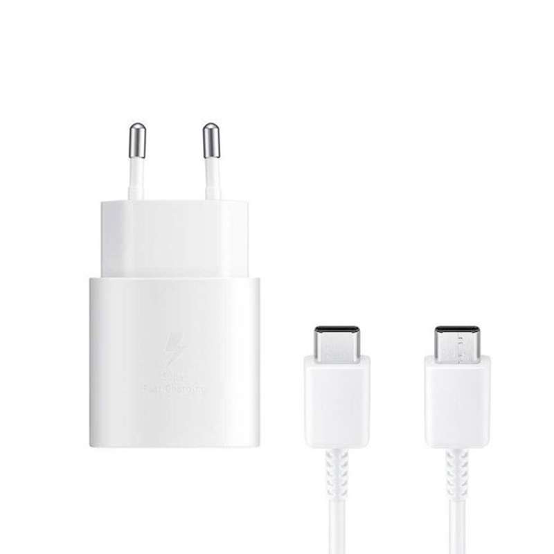 شارژر دیواری مدل ep-ta800 به همراه کابل USB-C شارژر دیواری مدل ep-ta800 به همراه کابل USB-C