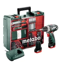 دریل چکشی متابو مدل powermaxx bs مجموعه 73 عددی