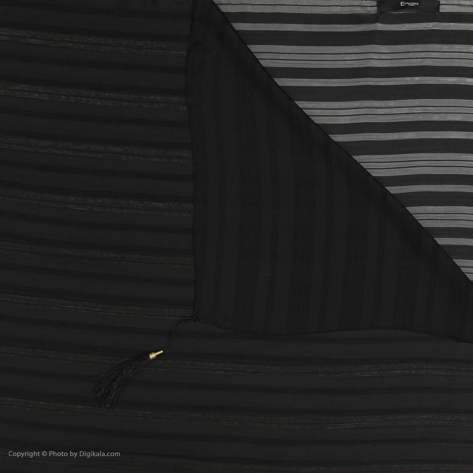 شال زنانه اکسلنس مدل W0261010SC - BLACK -  - 7