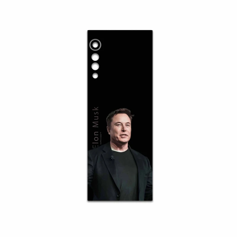 برچسب پوششی ماهوت مدل Elon-Musk مناسب برای گوشی موبایل ال جی Velvet 5G