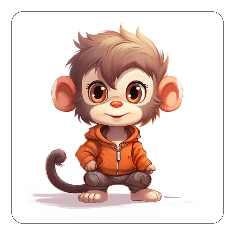 مگنت کاکتی طرح حیوانات کارتونی مدل mp28179