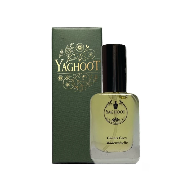 عطر جیبی زنانه یاقوت مدل کوکو شنل با رایحه شیرین حجم 10 میلی لیتر