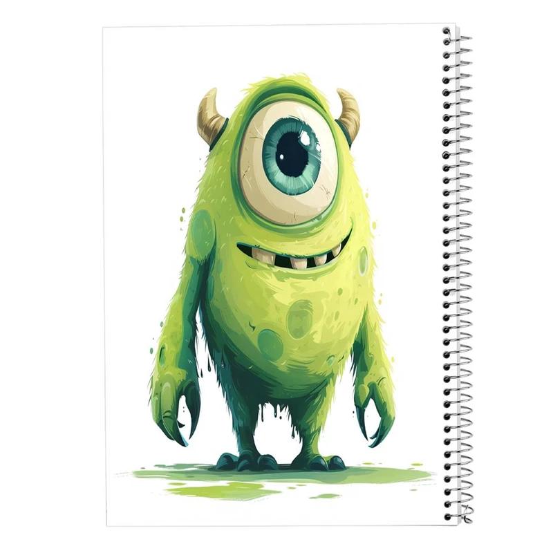 دفتر نقاشی 50 برگ مدوپد مدل هیولای فانتزی کد DF16737