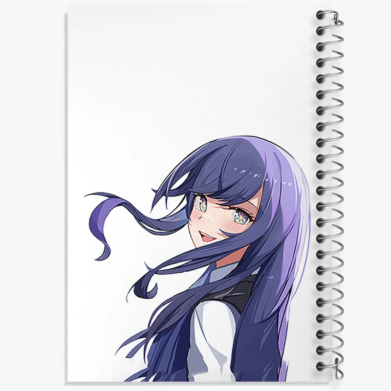 دفتر نقاشی 50 برگ خندالو طرح آکانه انیمه اوشی نو کو کد 31204