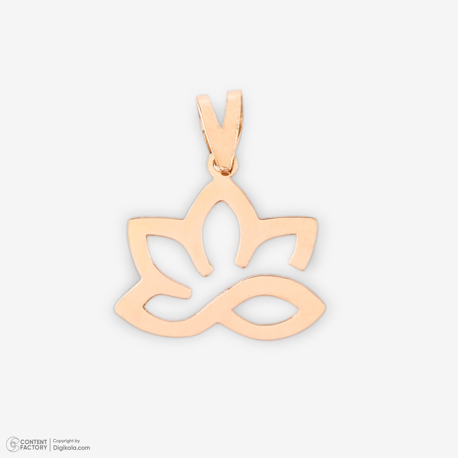 نیم ست طلا 18 عیار زنانه حافا گلد مدل برگ کد nim13 - - 11