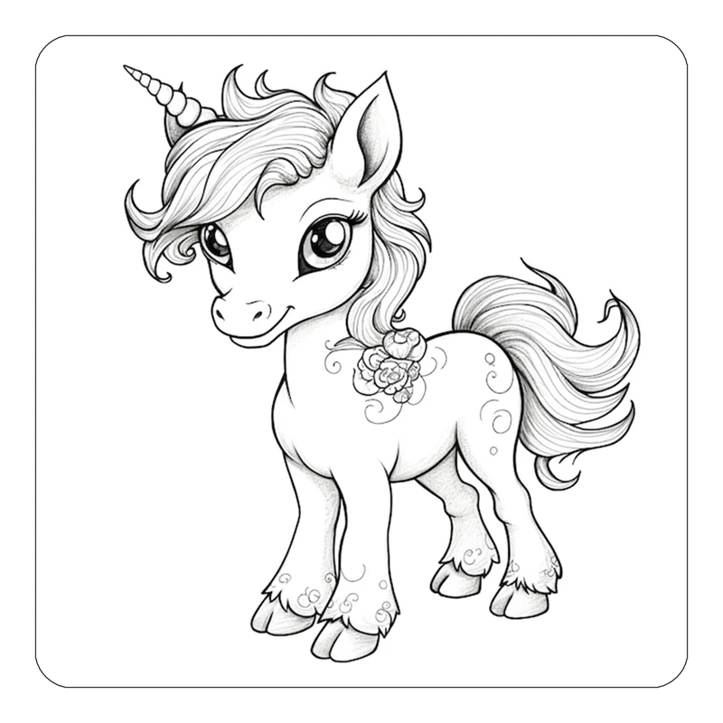 مگنت کاکتی طرح اسب تک شاخ و یونیکورن مدل mp30260