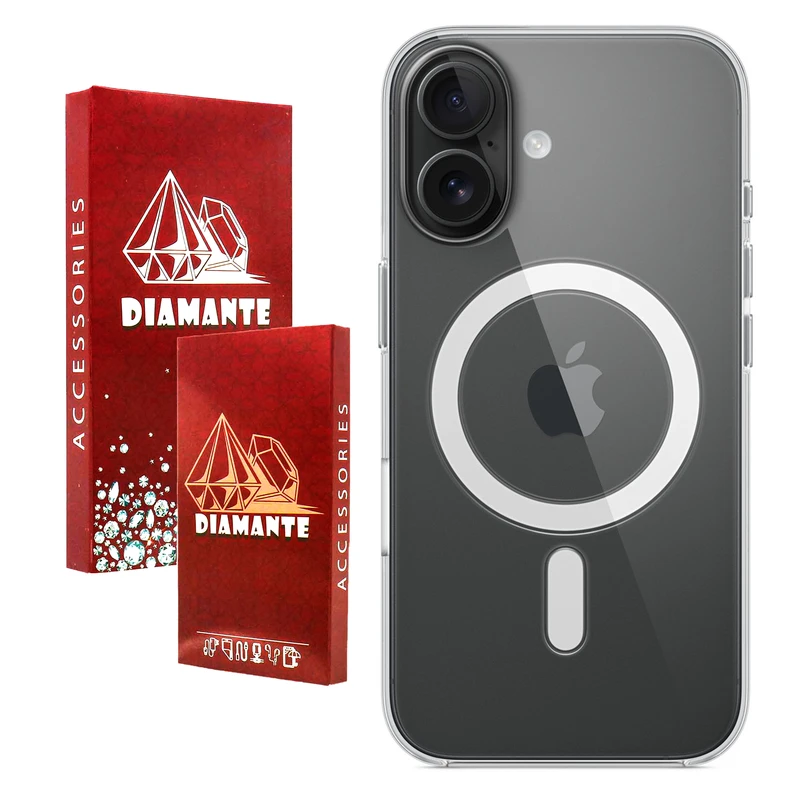 کاور دیامانته مدل Mac_safe Ros مناسب برای گوشی موبایل اپل iPhone 17
