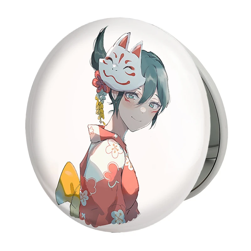 آینه جیبی خندالو طرح بازی اورواچ (Overwatch) مدل تاشو کد 31603