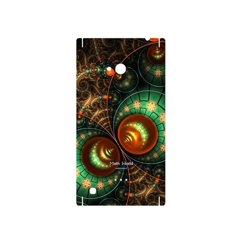 برچسب پوششی ماهوت مدل Mathematical Geometric Shape 3 مناسب برای گوشی موبایل نوکیا Lumia 720