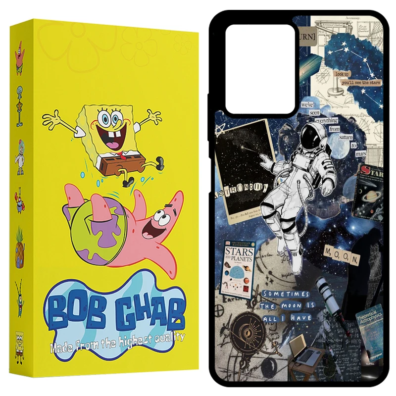 کاور باب قاب طرح فضانورد مدل BCPX5 مناسب برای گوشی موبایل شیائومی Poco X5 5G