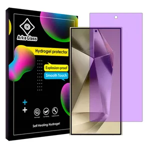 Arka Glass Tough model Anti-Purple ray screen protector suitable for Samsung Galaxy S24 Ultra Mobile phone