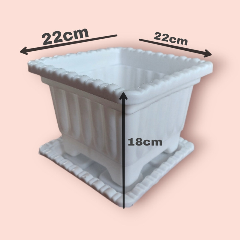 گلدان مدل پلاستیکی کد 206