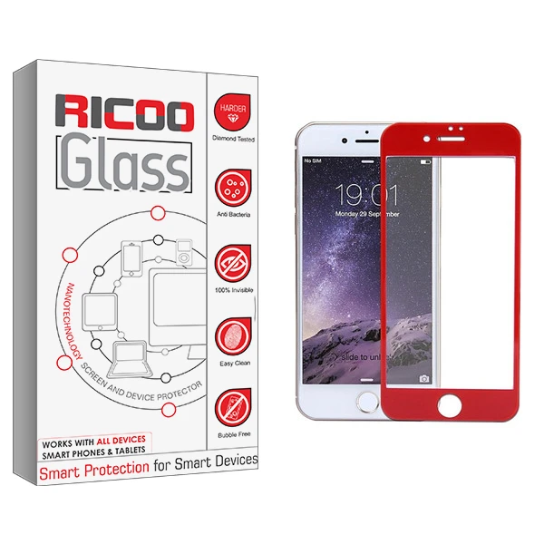 محافظ صفحه نمایش ریکوو مدل +HD مناسب برای گوشی موبایل  اپل iphone 6/7/8